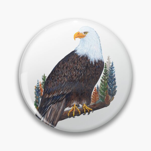 Item preview, Bald Eagle Art designed and sold by Roy & Tiffany.