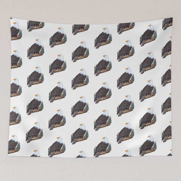 Item preview, Bald Eagle Art designed and sold by Roy & Tiffany.