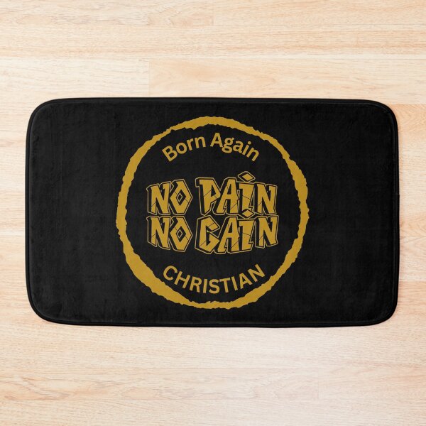 Item preview, Born Again Christian; No Pain No Gain designed and sold by Nancyanna.