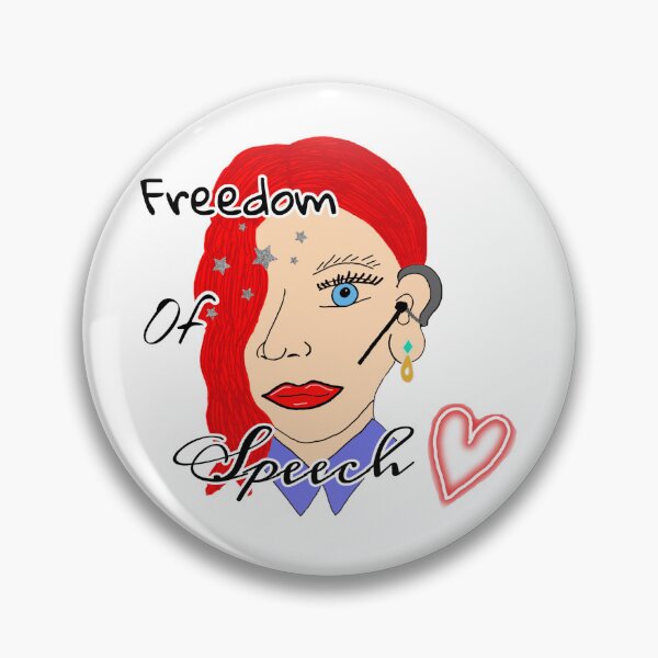 Item preview, Freedom of speech designed and sold by kitten1984.