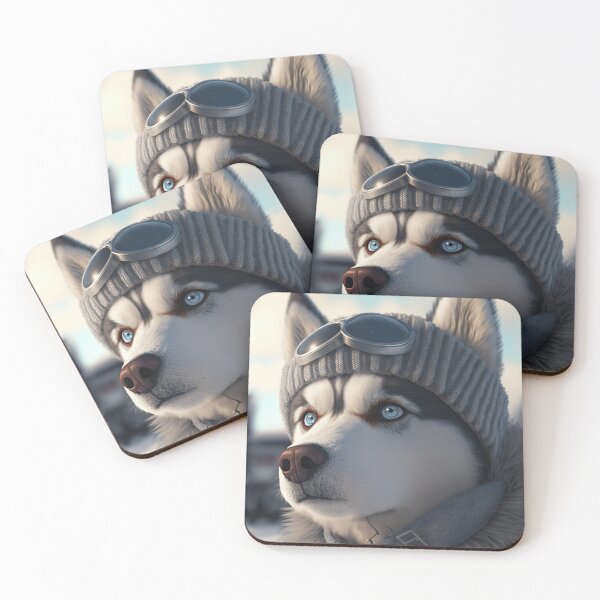 Item preview, Heroic rescue husky designed and sold by Paul Neuhaus.