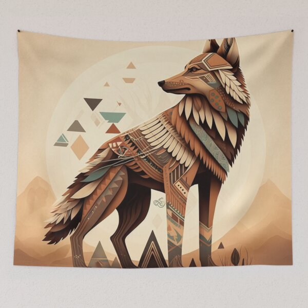 Item preview, Sacred Wolf designed and sold by TheArtfulAllie.