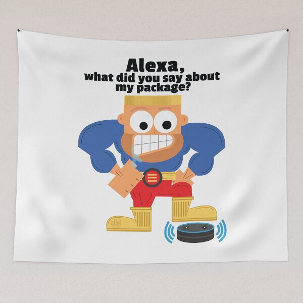 Item preview, Alexa, what did you say about my package? Alexa Meme Funny Package Status Update Joke Online Shopping  designed and sold by doseofwin.