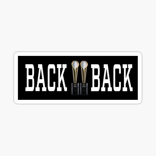 Item preview, UGA Back to Back National Champions designed and sold by jessicajackson9.