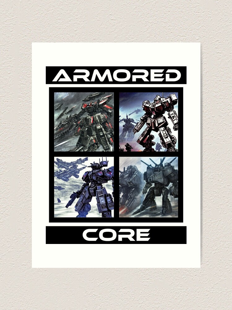 Armored core 4 Poster for Sale by silence28