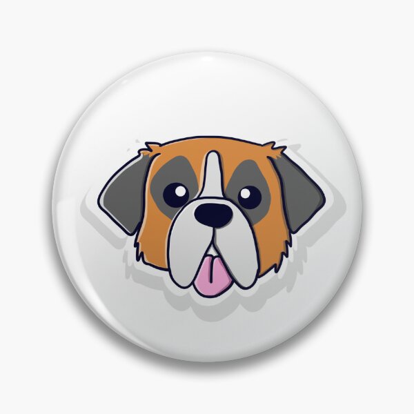 Item preview, Saint Bernard Dog with Shadow designed and sold by Nikknakks.