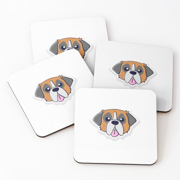 Item preview, Saint Bernard Dog with Shadow designed and sold by Nikknakks.