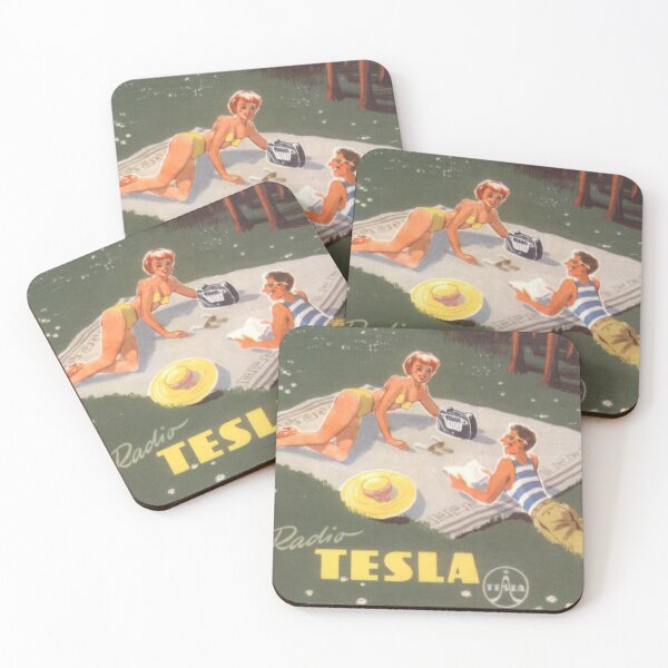 Item preview, Radio Tesla Poster Picnic / Vintage Radio Advertisement designed and sold by Onodera.