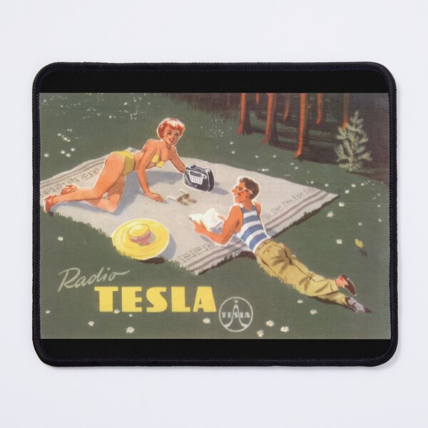 Item preview, Radio Tesla Poster Picnic / Vintage Radio Advertisement designed and sold by Onodera.