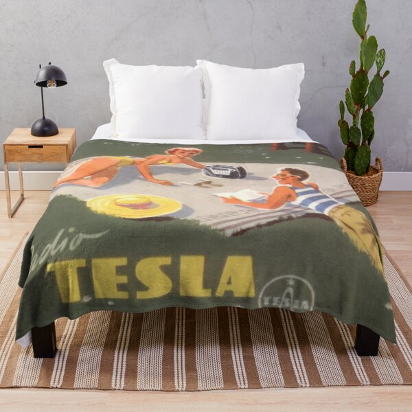 Item preview, Radio Tesla Poster Picnic / Vintage Radio Advertisement designed and sold by Onodera.