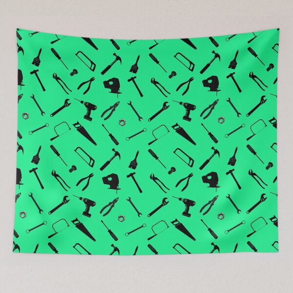 Item preview, Tool on green background designed and sold by TerenceLacey.