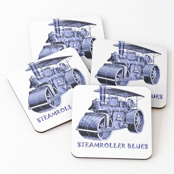 Item preview, Steamroller Blues Vintage Steamroller Graphic designed and sold by Wabojeg.