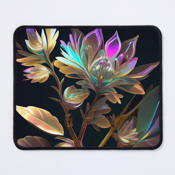 Item preview, The Colors of the Rainbow in Phantasmal Iridescent Flower Graphics designed and sold by HiArtify ❤️.
