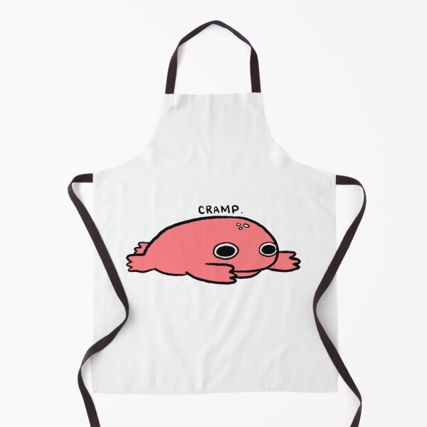 Item preview, Cramp | Sad Red Frog with Tummy Cramps designed and sold by iristocat.