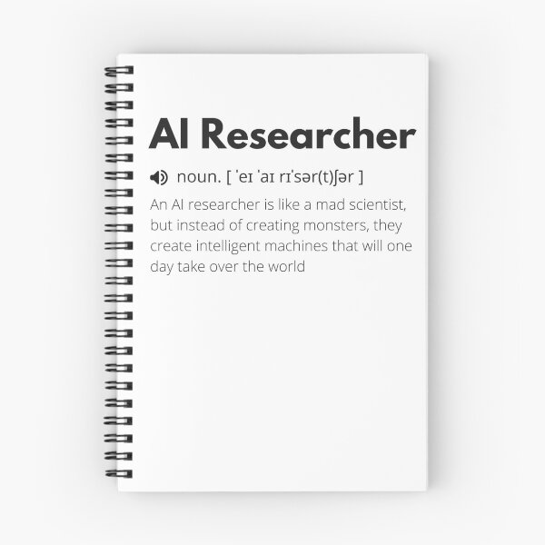 Item preview, Funny AI Researcher Definition, Artificial Intelligence designed and sold by Funny  Definition.