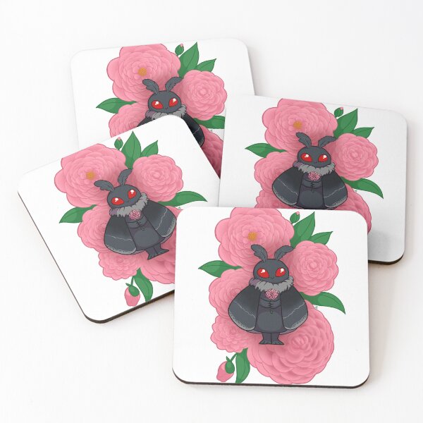 Item preview, Mothman Among Camellia designed and sold by mikaelaK.