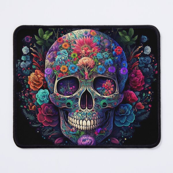 Item preview, Mandala Skull Flower  V2 designed and sold by artecomia.