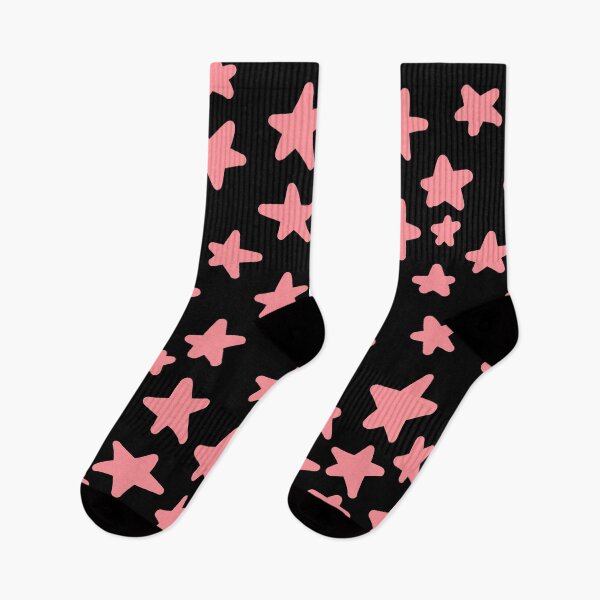 Item preview, Pink scattered stars pattern  designed and sold by charmednight.