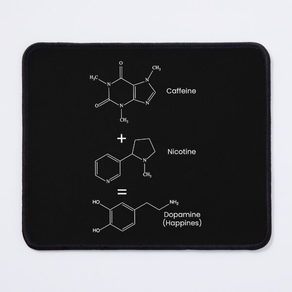 Item preview, Caffeine Nicotine Dopamine designed and sold by fa-orange76.