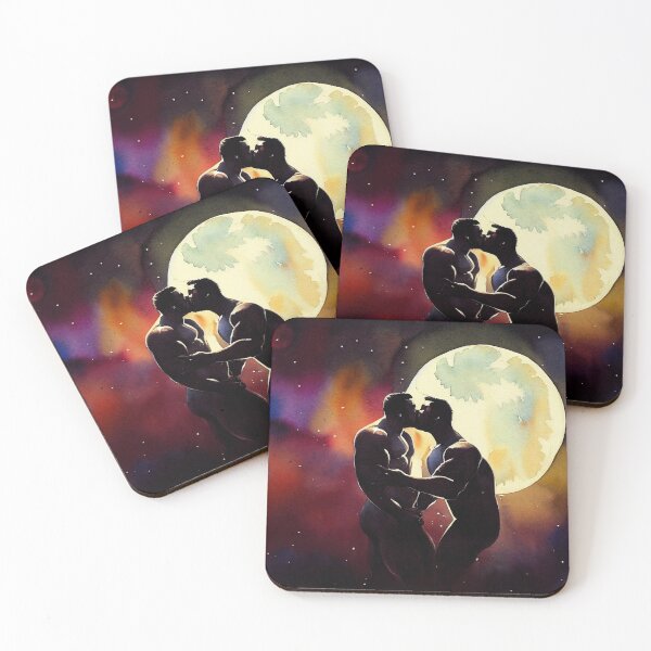 Item preview, A Kiss In The Moonlight designed and sold by AndroscopedMen.