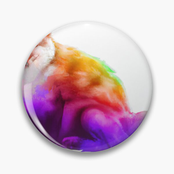 Item preview, Fox Looking Cute with Rainbow Colors designed and sold by phillipbooth.