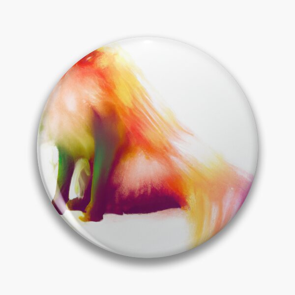 Item preview, Fox Looking Cute with Rainbow Colors designed and sold by phillipbooth.