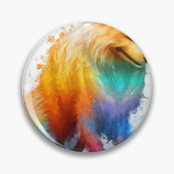 Item preview, Fox Looking Cute with Rainbow Colors designed and sold by phillipbooth.
