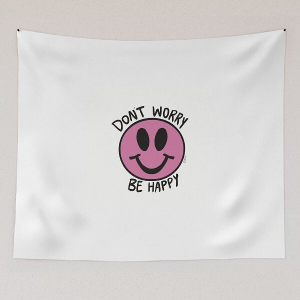 Item preview, Don’t Worry Be Happy designed and sold by GroovyVibesArt.