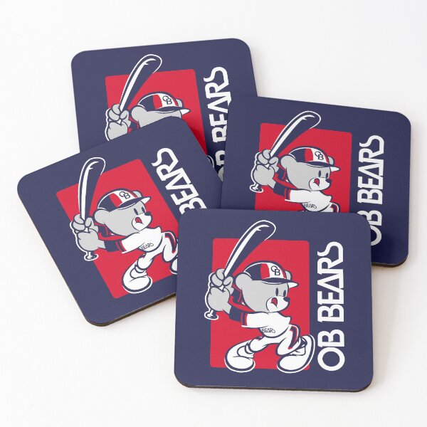 Item preview, 90's Batting OB BEAR on NAVY designed and sold by SeoulSights.