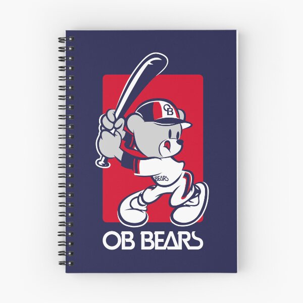 Item preview, 90's Batting OB BEAR on NAVY designed and sold by SeoulSights.