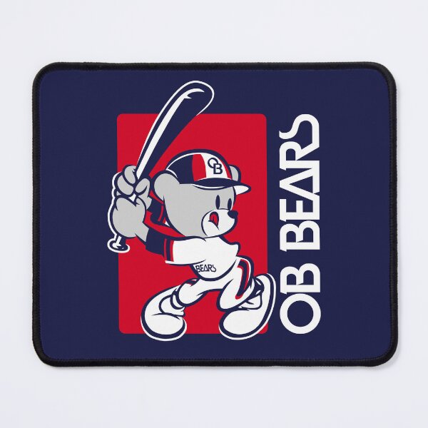 Item preview, 90's Batting OB BEAR on NAVY designed and sold by SeoulSights.