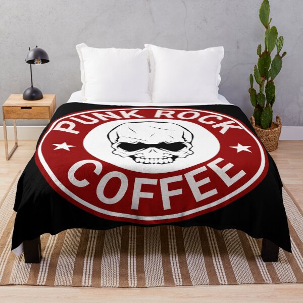 Item preview, Punk Rock Coffee Shop & Bakery Red Variant designed and sold by DreamSwiftly.