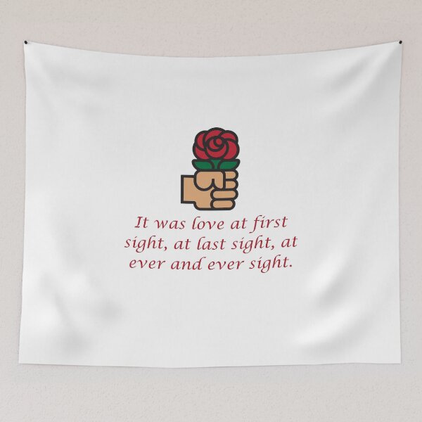 Item preview, It Was Love At First Sight designed and sold by CrankyOldDude.