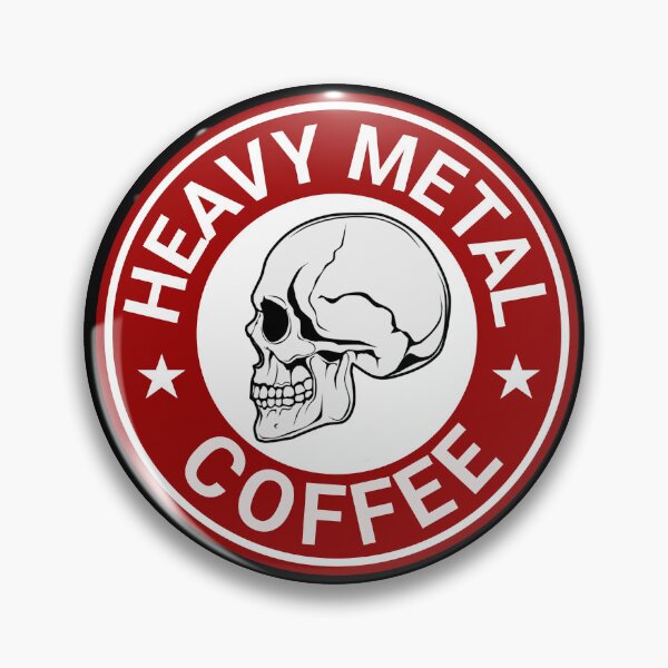Item preview, Heavy Metal Coffee Shop & Bakery Red Variant designed and sold by DreamSwiftly.