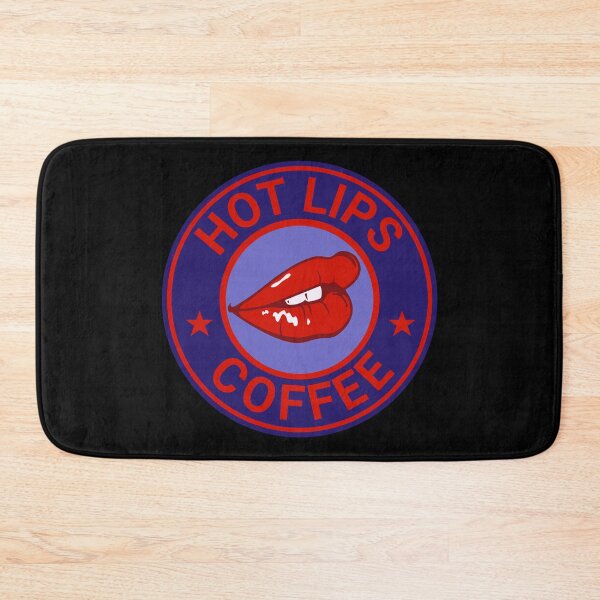Item preview, Hot Lips Sexy Coffee Shop & Bakery Blue Variant designed and sold by DreamSwiftly.