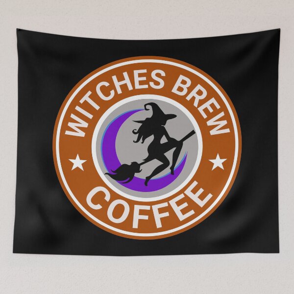 Item preview, Witches Brew Sexy Halloween Coffee Shop & Bakery Orange Variant designed and sold by DreamSwiftly.