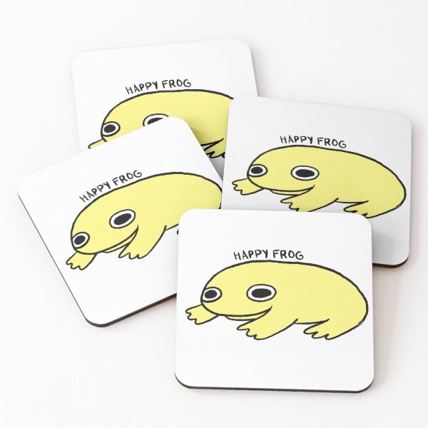 Item preview, Happy Frog | Yellow Sunshine frog designed and sold by iristocat.