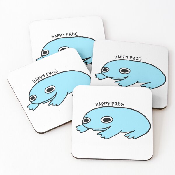 Item preview, Happy Frog | Sky Blue Frog designed and sold by iristocat.