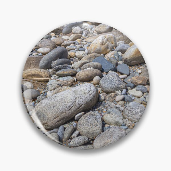 Item preview,   pebbles on river beach designed and sold by ricobarinas.