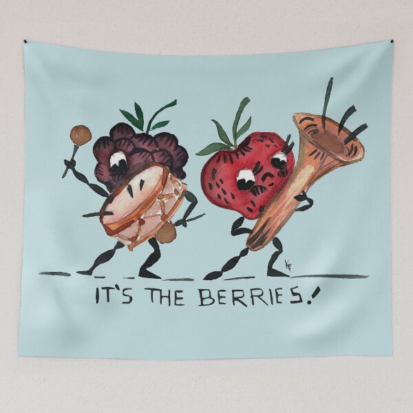 Item preview, It's the Berries! designed and sold by The kitschy Citrus.