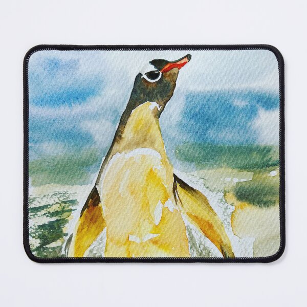 Item preview, Hoppy the Penguin designed and sold by AnjuPaintings.