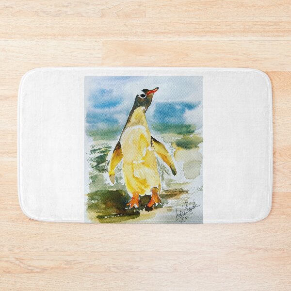 Item preview, Hoppy the Penguin designed and sold by AnjuPaintings.