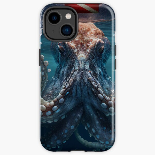 Octopus Diver iPhone Tough Case