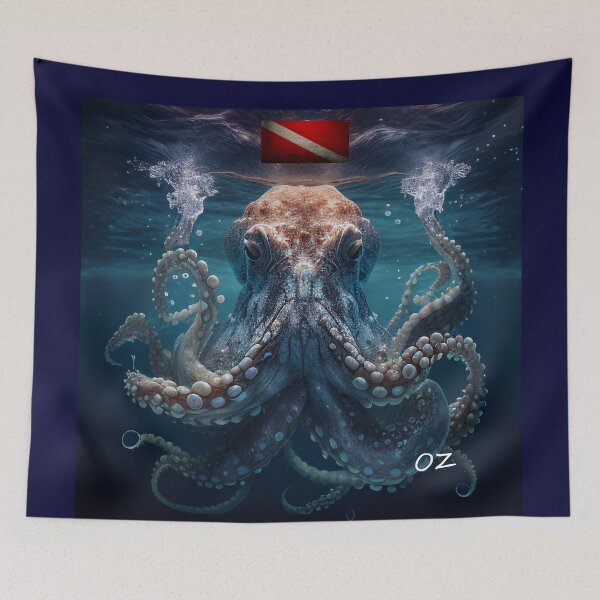 Artikelvorschau, Oktopus-Taucher entworfen und verkauft von publicidaddig.