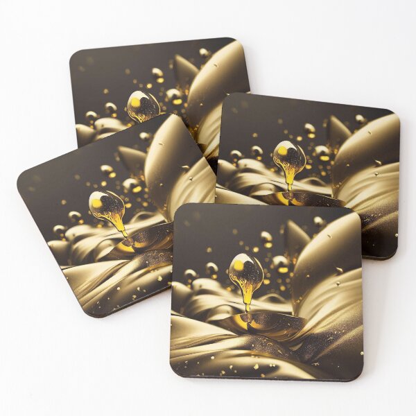 Item preview, Gold Marble pattern designed and sold by FreWil2Art.