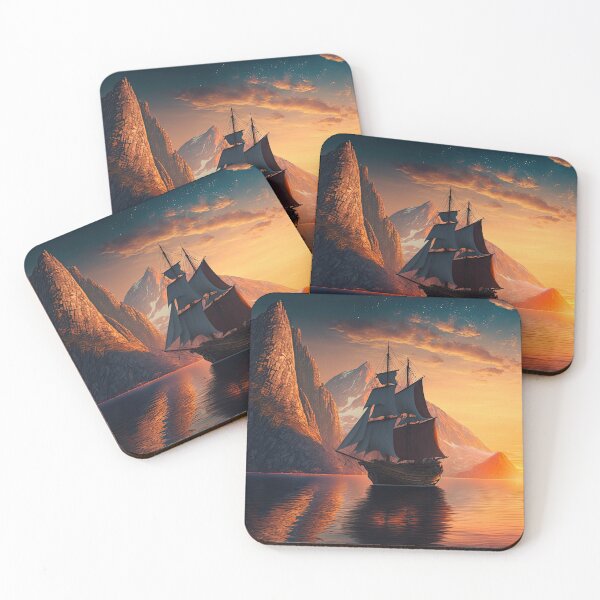 Item preview, Mountain Beautiful Sunset Art designed and sold by Damian Sobczyk.