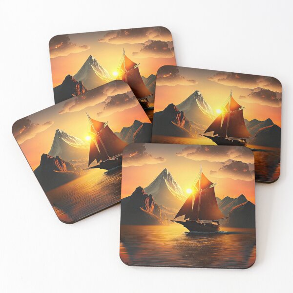 Item preview, Mountain Beautiful Sunset Art designed and sold by Damian Sobczyk.