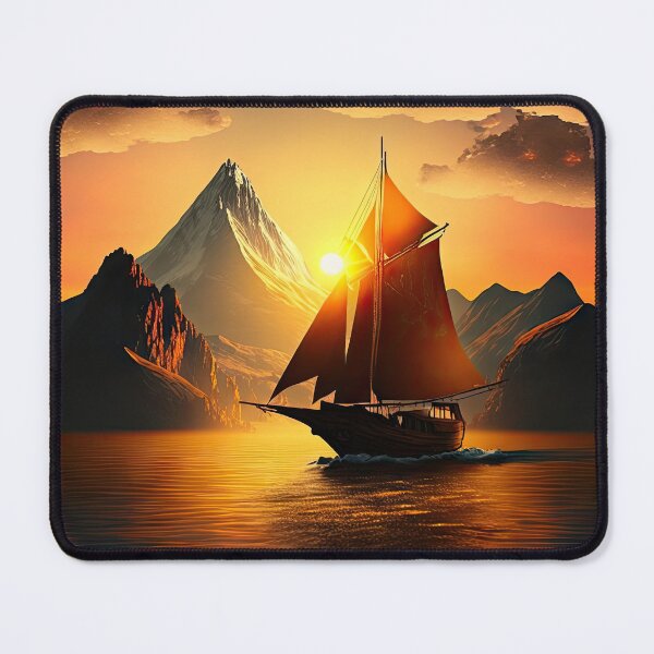 Item preview, Mountain Beautiful Sunset Art designed and sold by Damian Sobczyk.