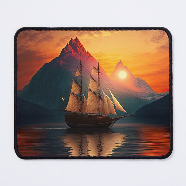 Item preview, Mountain Beautiful Sunset Art designed and sold by Damian Sobczyk.