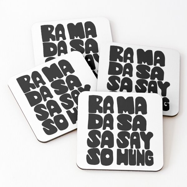 Item preview, Ra Ma Da Sa Sa Say So Hung Mantra Black designed and sold by wordznart.
